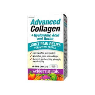 Кости и стави - Колаген + Хиалуронова киселина и Бор (Advanced Collagen+Hyaluronic Acid and Boron) х 40 мини каплети
