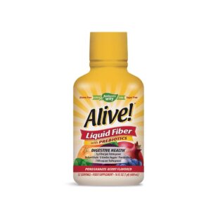 Alive! Liquid Fiber With Prebiotics/ Алайв! Течни фибри с Пребиотици 480 ml х 32 дози с вкус на нар