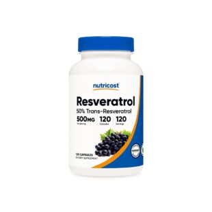 Антиоксидант - Ресвератрол, 500 mg x 120 капсули