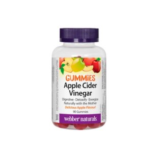 Apple Cider Vinegar Gummies - Ябълков оцет гъмис - Антиоксидантна защита и бърз метаболизъм, 90 желирани таблетки