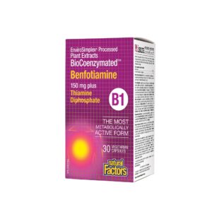 Benfotiamine BioCoenzymated™/ Витамин В1 (Бенфотиамин) и Тиамин дифосфат х 30 капсули