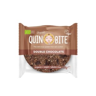 Био курабийка QUIN BITE - Двоен шоколад, 50 g