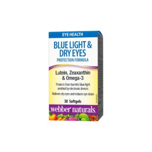Blue Light & Dry Eyes Protection Formula / Формула в подкрепа на зрението с Лутеин, Зеаксантин и Омега 3 х 30 софтгел капсули