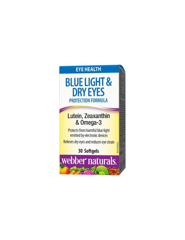Blue Light & Dry Eyes Protection Formula / Формула в подкрепа на зрението с Лутеин, Зеаксантин и Омега 3 х 30 софтгел капсули