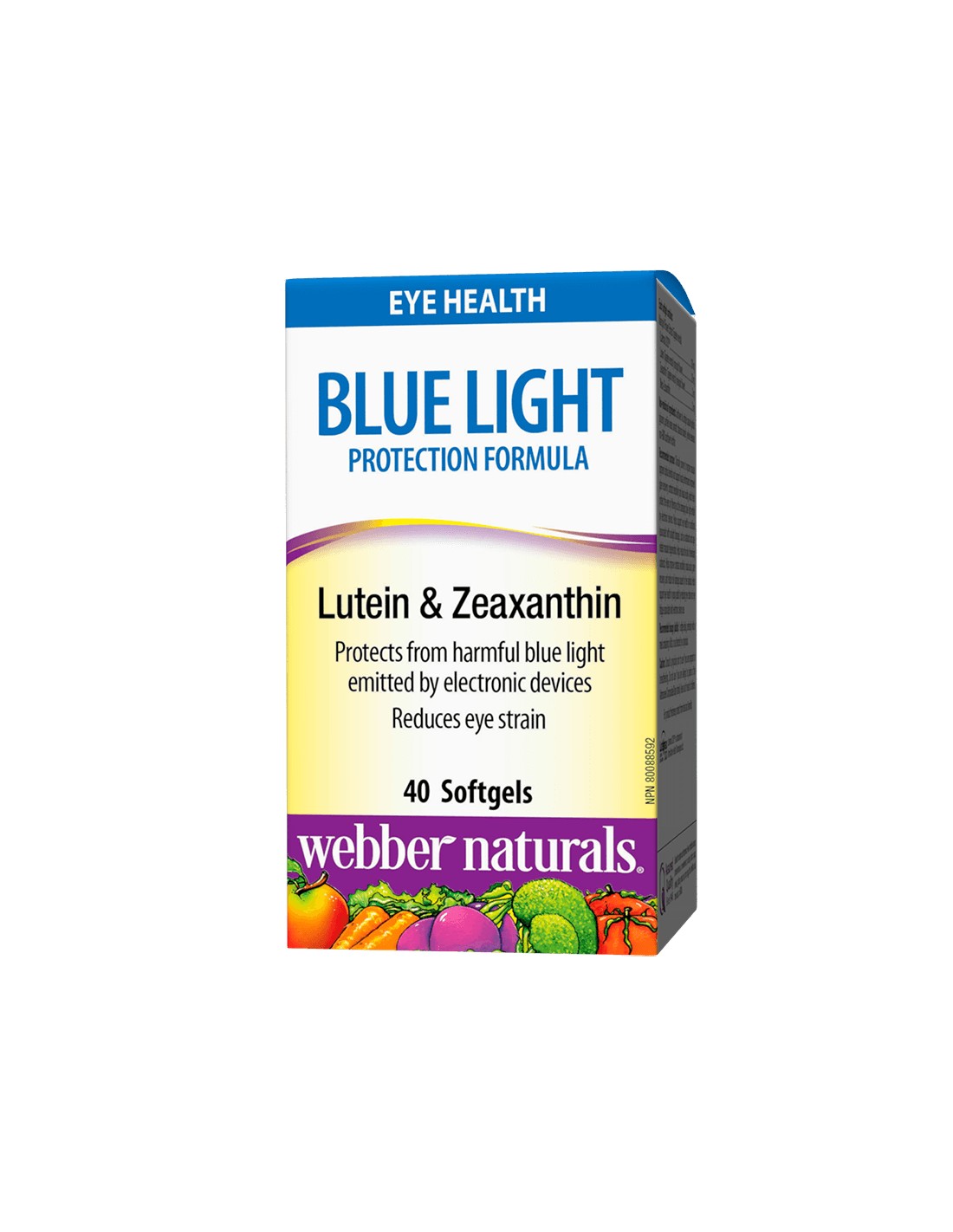 Формула с лутеин и зеаксантин за силно зрение - Blue Light Protection - Защита от дигитални устройства, 40 софтгел капсули