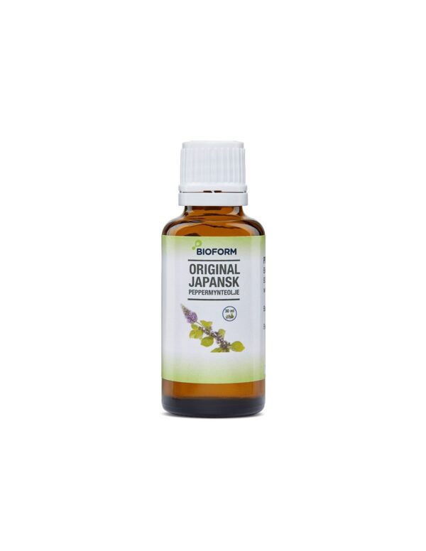 Болкоуспокояващо, при настинка и гадене - Масло от японска мента, 30 ml капки