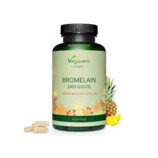 БРОМЕЛАИН - BROMELAIN, 90 капсули