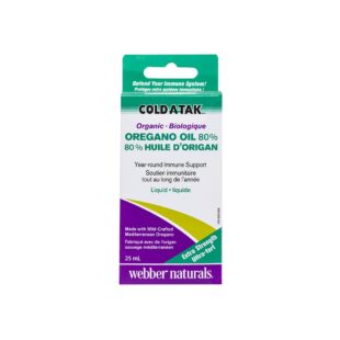 Cold-A-Tak® Oregano Oil Extra Strength / Риган (масло / 80% карвакрол), 30 mg, 25 ml