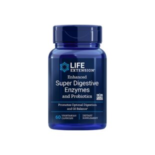 Enhanced Super Digestive Enzymes with Probiotics/ Храносмилателни ензими с Пробиотици х 60 капсули