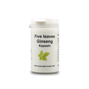 Five leaves Ginseng - Джиаогулан (Гиностема) 400 mg, 60 капсули