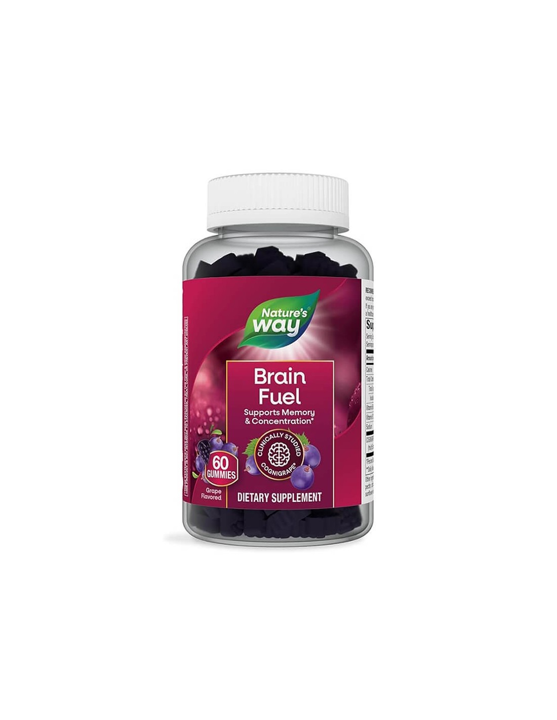 Формула за памет и концентрация - Brain Fuel, 60 желирани таблетки