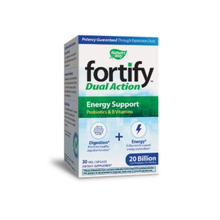 Fortify™ Probiotic Dual Action Energy Support /Фортифай™ 4 щама, 20 млрд. активни пробиотици+В витамини х 30 капсули
