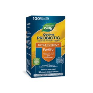 Пробиотик + пребиотици – специална грижа - Fortify Optima Probiotic Advanced Care, 100 млрд. активни пробиотици, 30 капсули