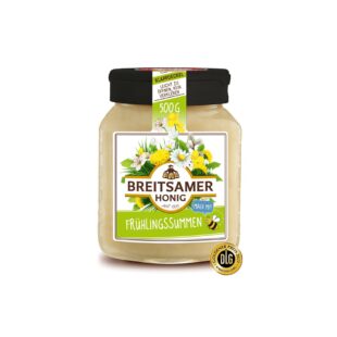 Frühlingssummen, cremig, blüten Honig - Пролетен кремообразен цветен мед, 500 g