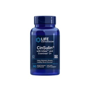 Глюкозен метаболизъм - CinSulin with InSea2 and Crominex®3+, 90 капсули