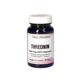 Грижа за костите и мускулите - L-Треонин (Threonin), 500 mg х 60 капсули