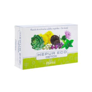 Течен билков микс за детоксикация - Hepur Eco Detox Plantis® - 20 ампули за пиене
