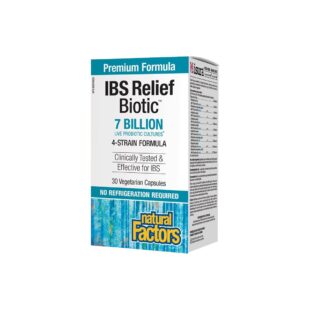 IBS Relief Biotic™ / Мултипробиотик 4 щама, 7 млрд. активни пробиотици x 30  капсули