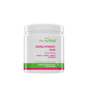Имунитет - Витамин С + Aцерола и Aкай McVital, 120 таблетки
