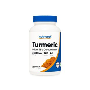 Кости и стави - Turmeric Куркума 766 mg + Черен пипер 5 mg, 120 капсули