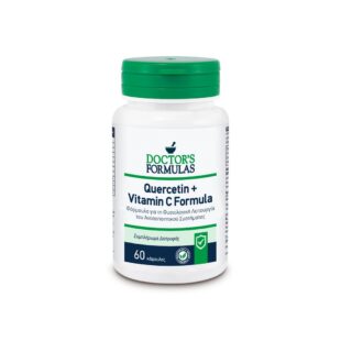Кверцетин + Витамин С - Quercetin + Vitamin C Formula, 60 V капсули