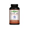 Ленено масло – висока концентрация, максимум сила - Flax Oil Max Strength 57% ALA, 1300 mg, 200 софтгел капсули