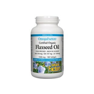 Flaxseed Oil/ Ленено масло 1000 mg х 180 софтгел капсули