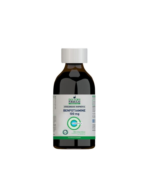 Liposomal Benfotiamine - Липозомен Бенфотиамин 100 mg (витамин В1) 25 mg x 150 ml