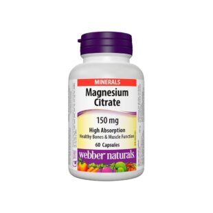 Magnesium Citrate / Магнезий цитрат /С висока абсорбция/ 150 mg, 60 капсули