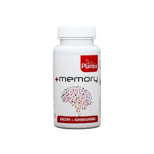 Силна памет - Бакопа мониери 302 mg и ашваганда 50 mg, + Memory Plantis®, 45 капсули