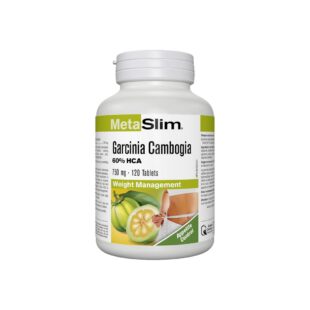Metaslim® Garcinia Cambogia - Гарциния Камбоджа – за регулиране на теглото, 750 mg, 120 таблетки