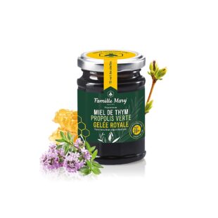 Пчелен мед от мащерка, зелен прополис и пчелно млечице (PAOT® 39+), 200 g