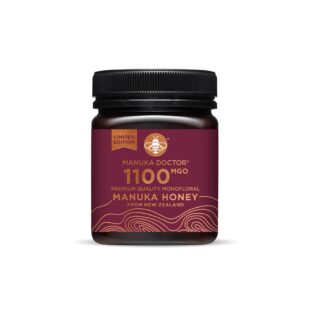 Монофлорен мед от манука 1100 MGO - Manuka Doctor, 250 g