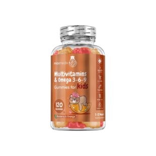 Мултивитамини + Омега 3-6-9 (формула за деца), 120 желирани таблетки