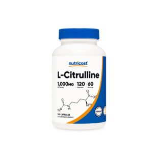 Мускулна маса - Л-Цитрулин (L-Citrulline), 1000 mg/120 капсули