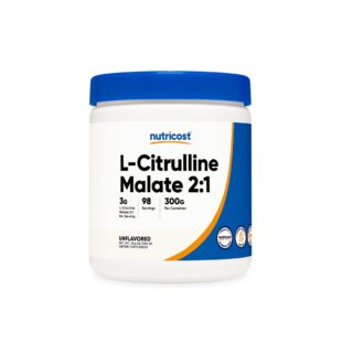 Мускулна маса - Л-Цитрулин (малат)  L-Citrulline, 300 g