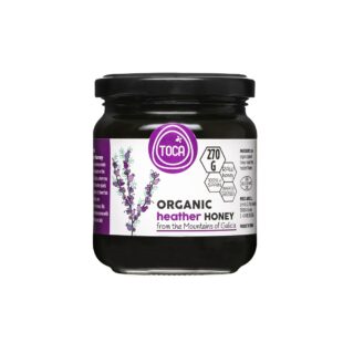 Organic Heather Honey - Био мед от цвят на пирен (хедър), 270 g
