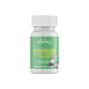 Passionsblume Extrakt - Пасифлора 3750 mg, 120 капсули