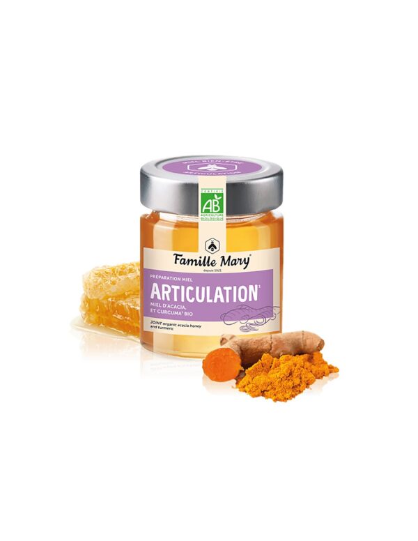 Пчелен акациев мед + куркума БИО, 170 g