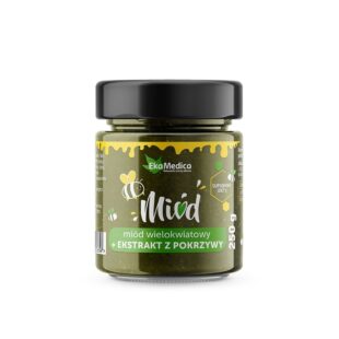 Полифлорен многоцветен пчелен мед с екстракт от коприва, 250 g