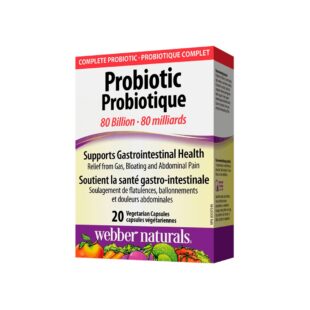 Probiotic 80 billion / Пробиотик, 80 млрд. активни пробиотици, 20 капсули