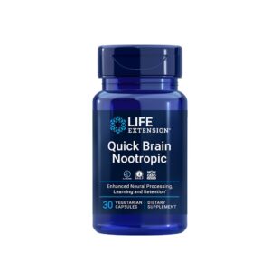 Quick Brain Nootropic/ За силна памет и коцентрация х 30 капсули