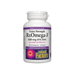 RxOmega-3 Extra Strength / Рибено масло, 1170 mg (600 mg EPA/DHA) х 60 софтгел капсули
