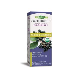 Самбукус Оргáник сироп с черен бъз - Sambucus Organic Syrup, 120 ml