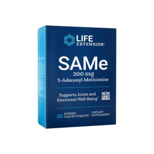 SAMe - S-Adenosyl-Methionine/ САМе - С-Аденозил-Метионин 200 mg х 30 стомашно-устойчиви таблетки