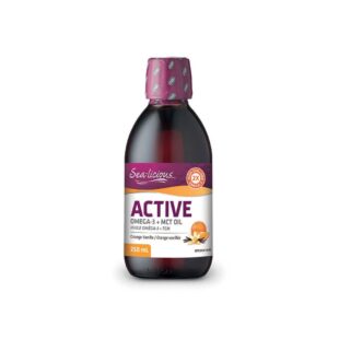 Sea-Licious® Active Omega-3 with Vitamin D3 & MCT Oil - Омега-3 + витамин D3 и МСТ, 250 ml