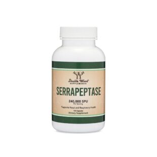Serrapeptase - Серапептаза, 120 капсули за 4 месеца прием