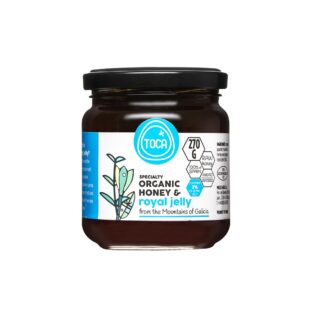 Speciality Organic Honey & Royal Jelly - Био планински мед и пчелно млечице, 270 g