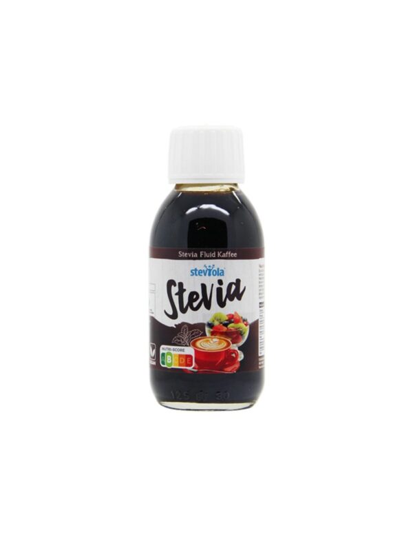 Steviola® Stevia fluid Kaffee - Течна стевия с аромат на кафе, Трапезен подсладител, 125 ml