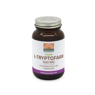Стрес и безсъние - Л-Триптофан, 500 mg x 60 капсули